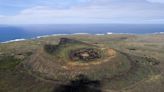 New moai statue found in Easter Island volcano crater