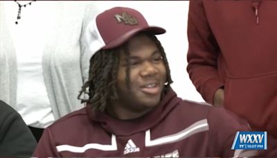 Mississippi State head coach Jeff Lebby excited to coach former Gulfport football star Kai McClendon - WXXV News 25