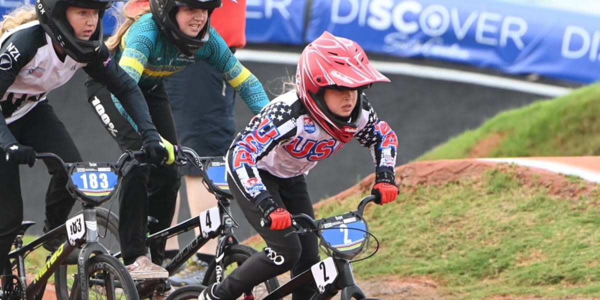 Bloomington 10-year-old best in the world for BMX racing