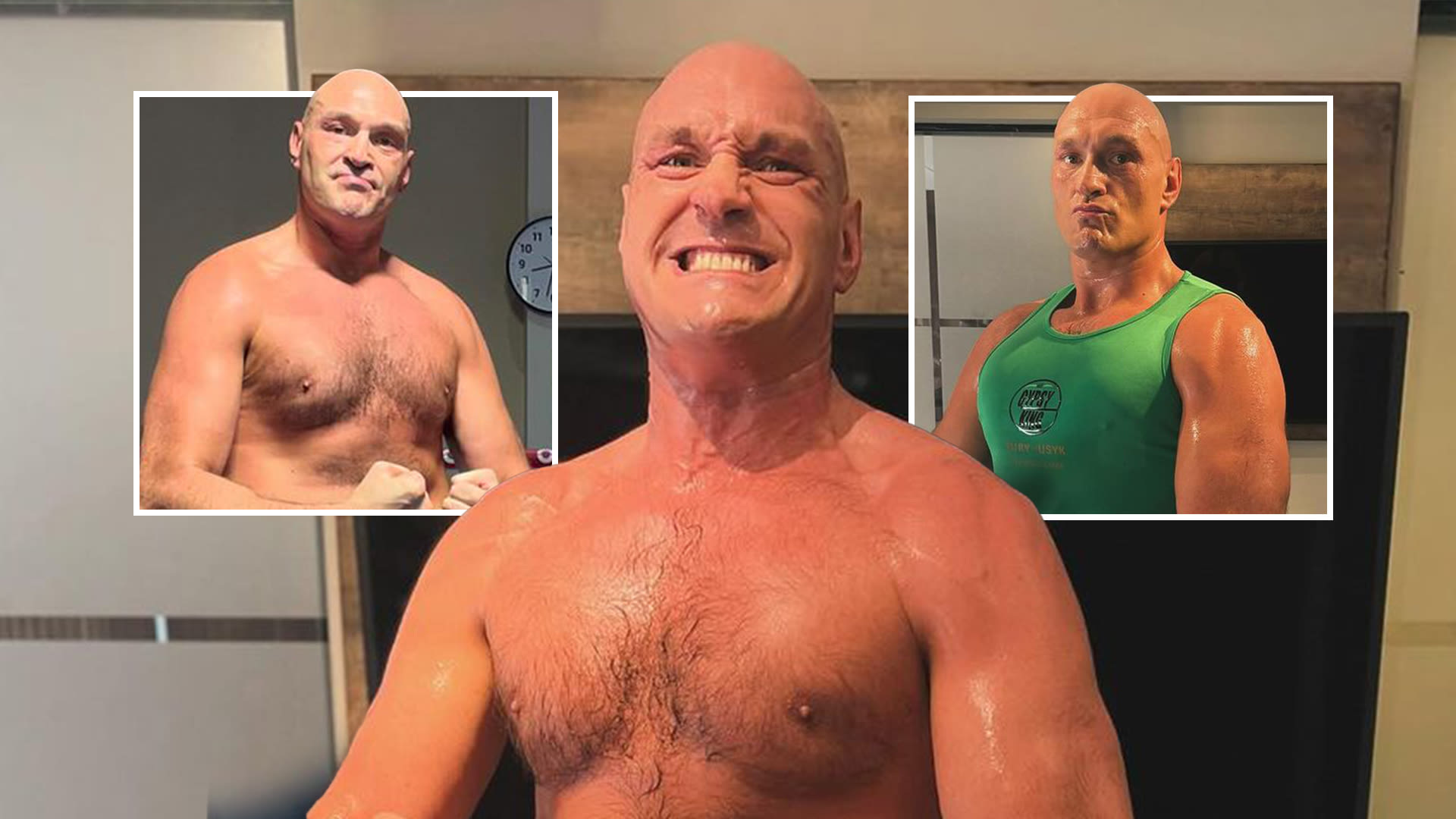 Fans blown away by 'fittest Tyson Fury ever' in hench pics ahead of Usyk fight