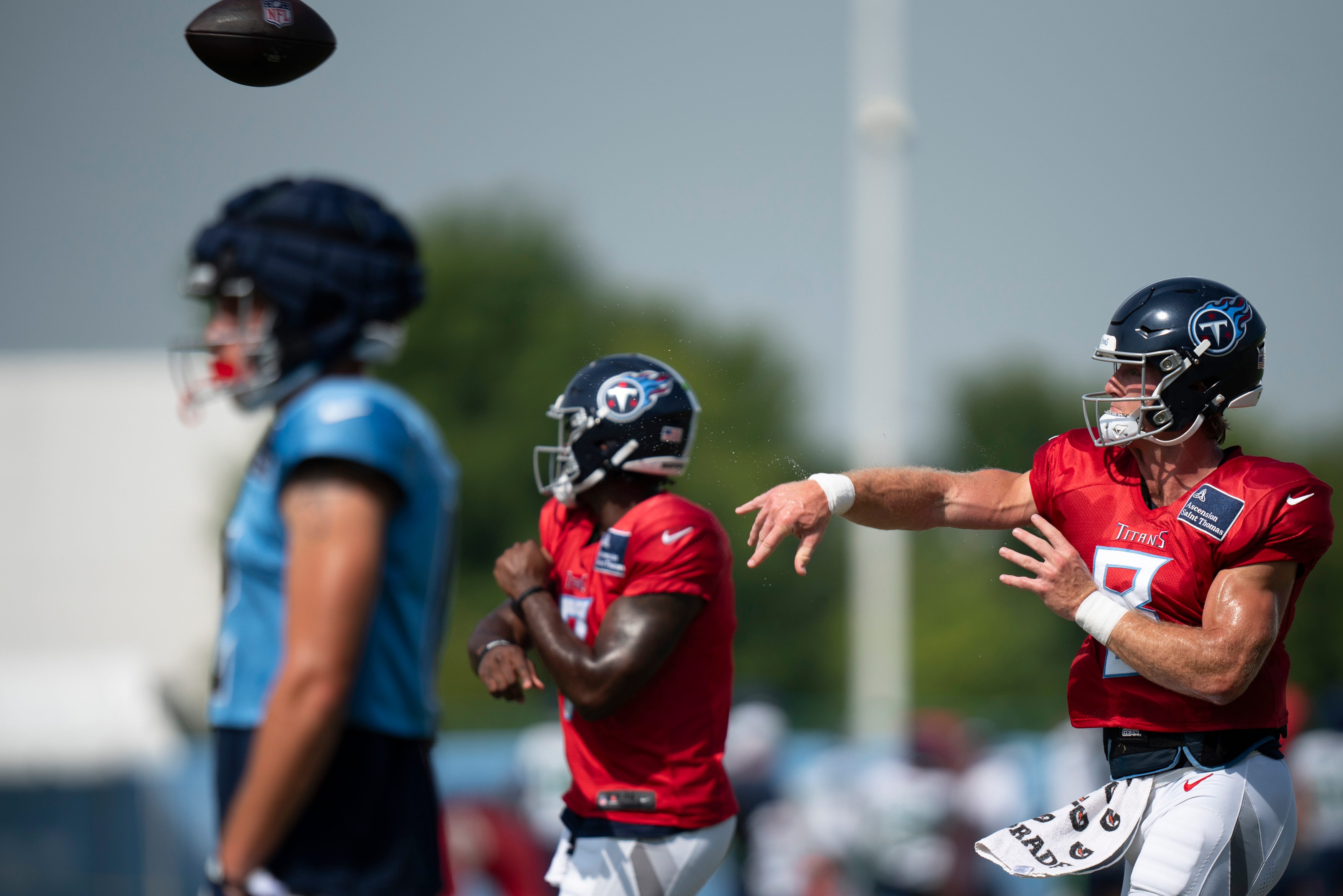 Titans vs Seahawks joint practices end on ugly note for Will Levis, first-team offense