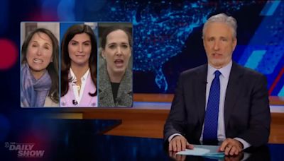 Jon Stewart makes fun of Trump trial coverage in Daily Show rant