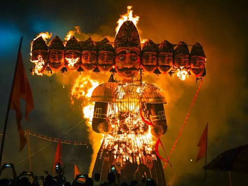 Dussehra 2024: What Is The Significance Of Burning Ravana Effigies On Vijayadashmi?