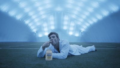 Titans quarterback Will Levis and Hellmann's tout "mayonnaise-inspired fragrance"