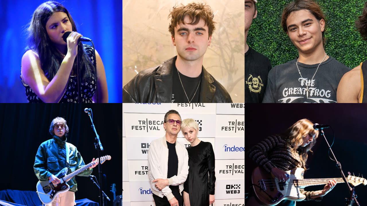 10 offspring of rock and pop heavyweights who are getting into the family business...