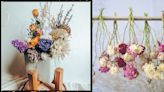 How to dry flowers in the simplest ways possible
