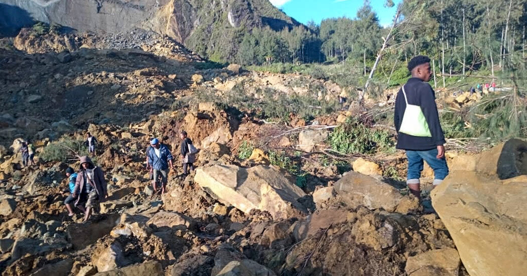 Landslide Buries Village in Papua New Guinea, Killing at Least 3