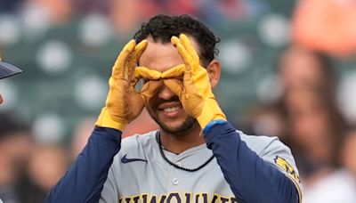 Brewers get 16 hits, rookie pitcher shuts out Tigers