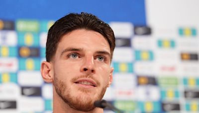 Declan Rice urges England players to 'do something special' for Gareth Southgate in Euro 2024 final