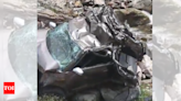 5 children among 8 dead after car falls into gorge in Jammu and Kashmir's Anantnag | India News - Times of India