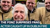 Happy Days icon 'The Fonz' caught up in fire at Dublin hotel - Latest From ITV News