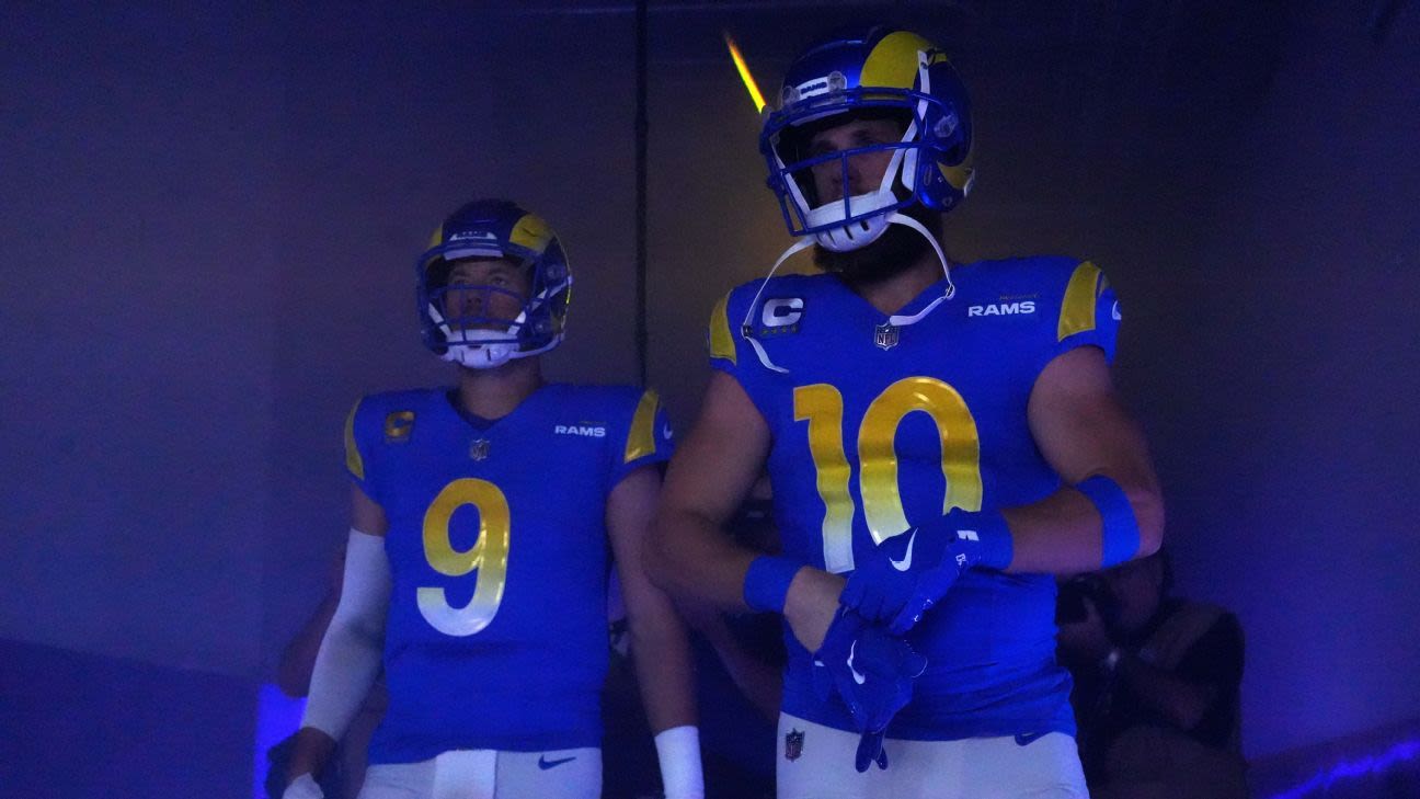 Rams release full 2024 schedule: Matchups for all 17 games, including Goff vs. Stafford