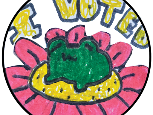 Hundreds of votes were cast in Tompkins County's "I Voted" sticker contest. See the winners