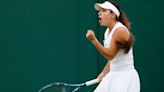 Camila Osorio festejó en el debut de Wimbledon