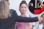 Cannes security guard has third incident on red carpet — clashing with K-pop star Yoona