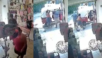 "¡Tráete el machete de volada! Mujer confronta a dos ladrones en su tiendita en Tabasco