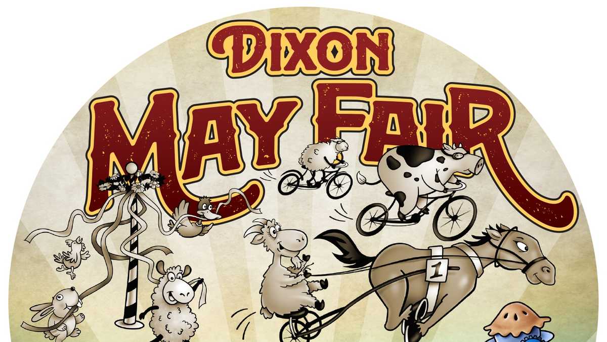 Dixon May Fair, with amusement park rides and carnival games, begins today