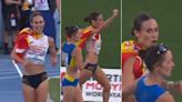 Atleta espanhola comemora antes da linha de chegada e perde bronze na marcha atlética