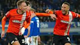 Cauley Woodrow sends Luton into FA Cup fifth round with late winner at Everton