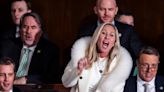 Marjorie Taylor Greene mocked for dressing ‘like Cruella de Vil’ at State of the Union