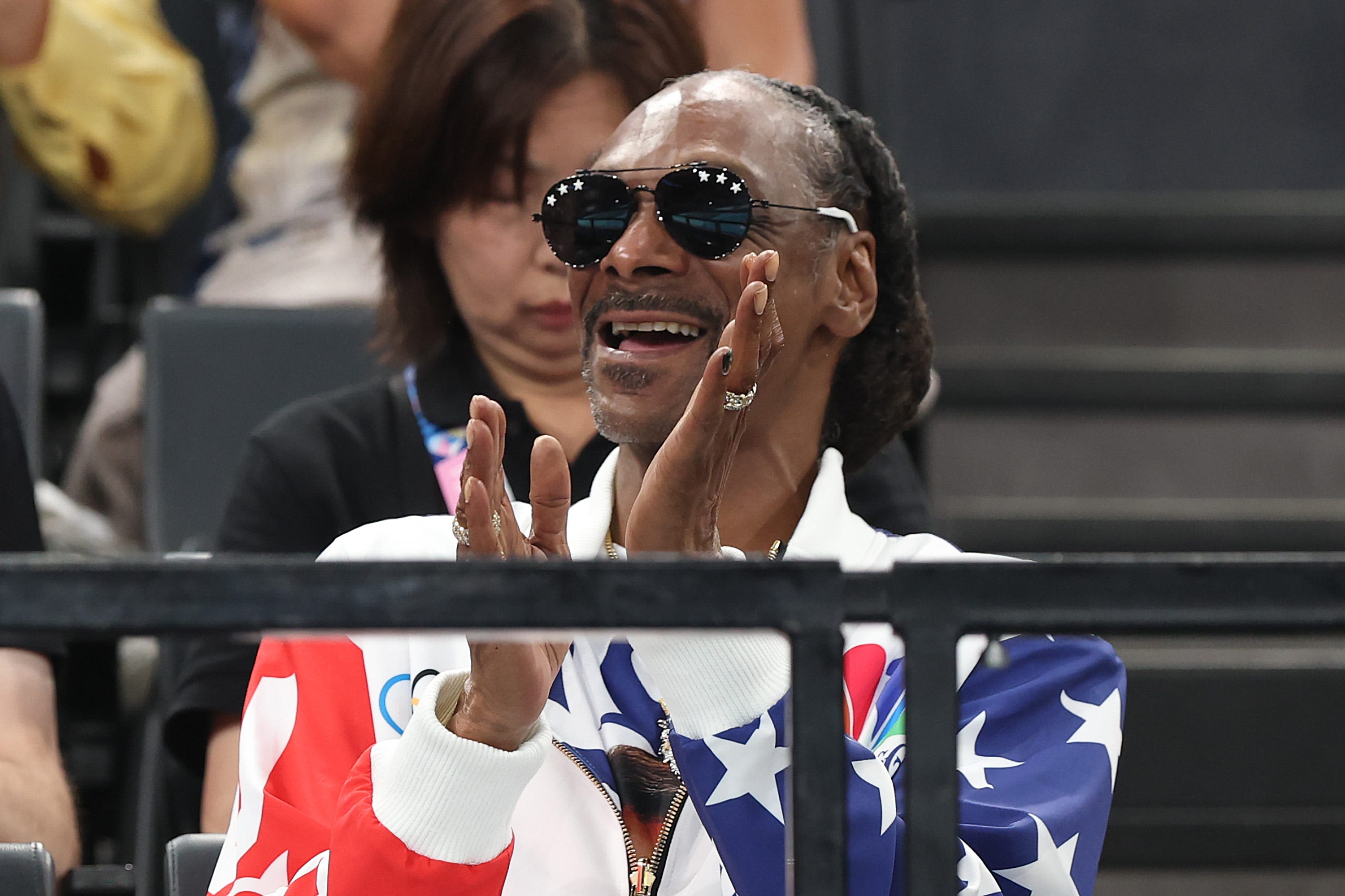 Behind the scenes with Snoop Dogg at the Olympics: 'It's me being me'