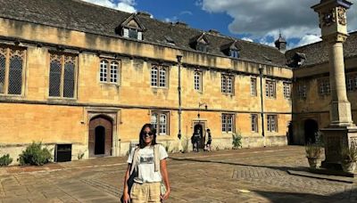 Emma Raducanu and Fran Jones visit Oxford colleges as pair weigh up further education