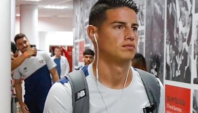 Se complica la situación de James Rodríguez en Sao Paulo: el colombiano fue dejado por fuera del partido de Copa Libertadores