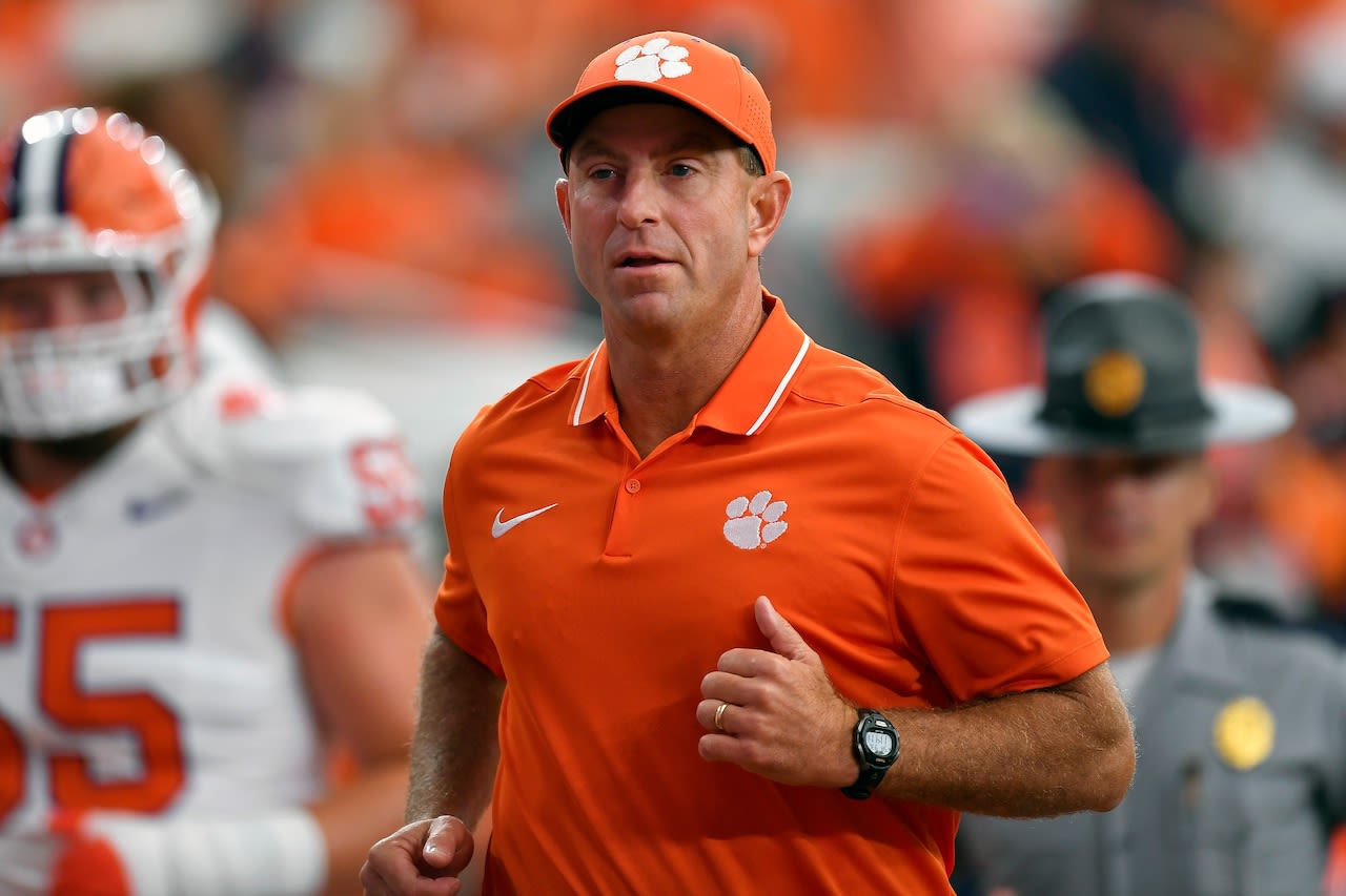Dabo Swinney says most guys in transfer portal not good enough to play at Clemson