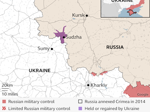 Russia struggles to repel Ukraine's deep Kursk incursion