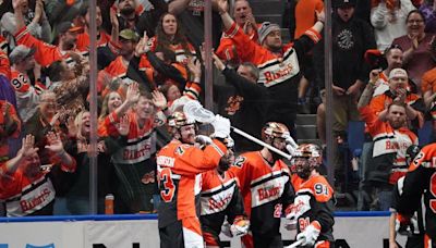 Six straight goals propel Buffalo Bandits to NLL semifinal round-clinching win over Toronto