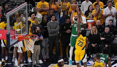 Derrick White hits another game-winning shot for the Boston Celtics in the Eastern Conference Finals