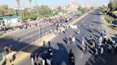 Bloqueo interrumpe tránsito vehicular en avenida Blanco Galindo de Cochabamba - El Diario - Bolivia