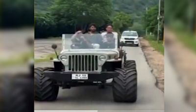 Minor son seen driving with state govt escort, Rajasthan Dy CM first brazens it out, then pipes down