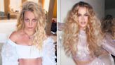 Britney Spears Says Khloé Kardashian Inspired Her to Crimp Her Hair: 'How Hot Is That'