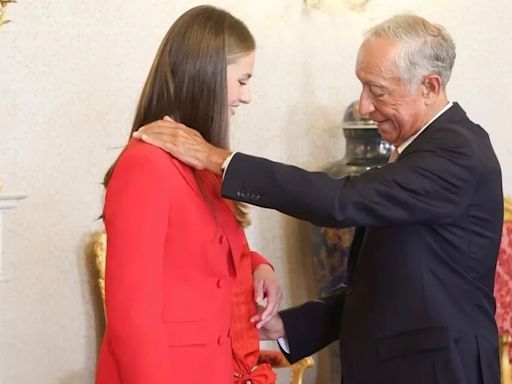 ​​La princesa Leonor recibe la Gran Cruz de la Orden de Cristo en Portugal: qué es y a qué homenajea