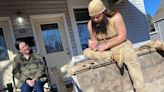 It's hard for a caveman to make it today. But the Mammoth Hunter of Wisconsin persists