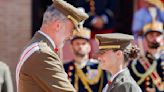 Princess Leonor showered with affection as she becomes junior officer