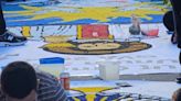 Corpus Christi: montagem de tapetes de sal no Rio arrecada doações para o Rio Grande do Sul