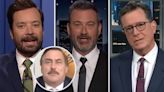 Late Night Hosts Pile on Mike Lindell’s Phone Seizure at Hardee’s: ‘Not Sure You Wanna Go to Jail Being Known as The MyPillow...