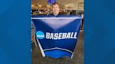 'Hopefully it is a good keepsake' | Tennessee baseball gifts Northern Kentucky manager Ryan Mavriplis banners from Knoxville Regional