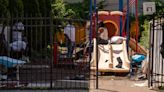 A grant turned a vacant Paterson lot into a playground. Instead people use it for dugs