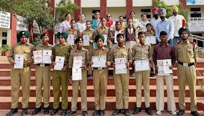 NCC cadet summer camp concludes