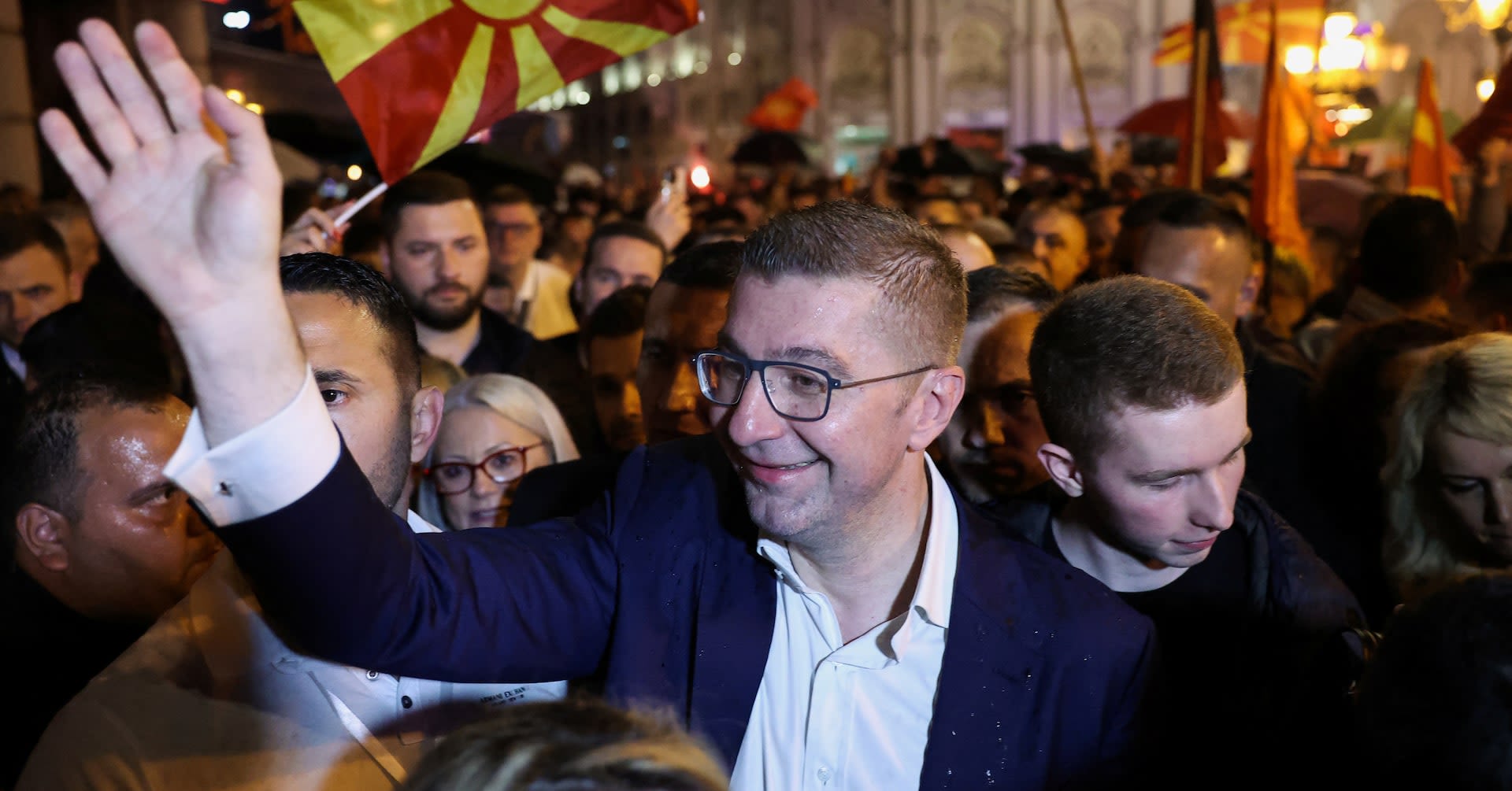 North Macedonia opposition wins big on election night