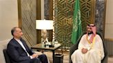 Saudi crown prince meets Iran's foreign minister as relations thaw