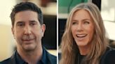 Friends Reunion: Jennifer Aniston and David Schwimmer Star in Super Bowl Commercial — WATCH