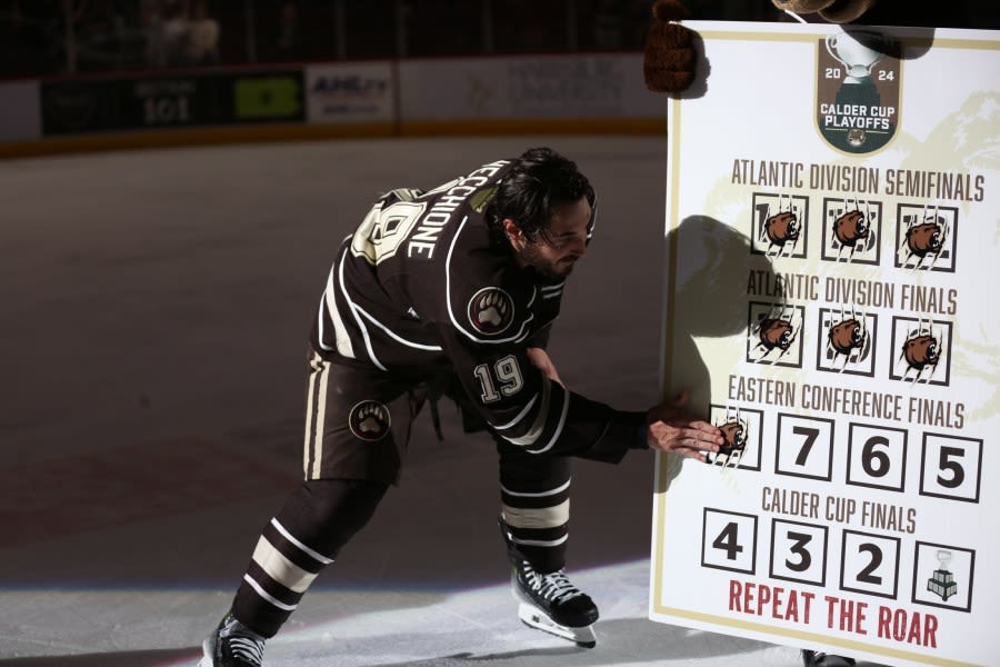 Hershey Bears roaring on to Game 2 after overtime victory to start series