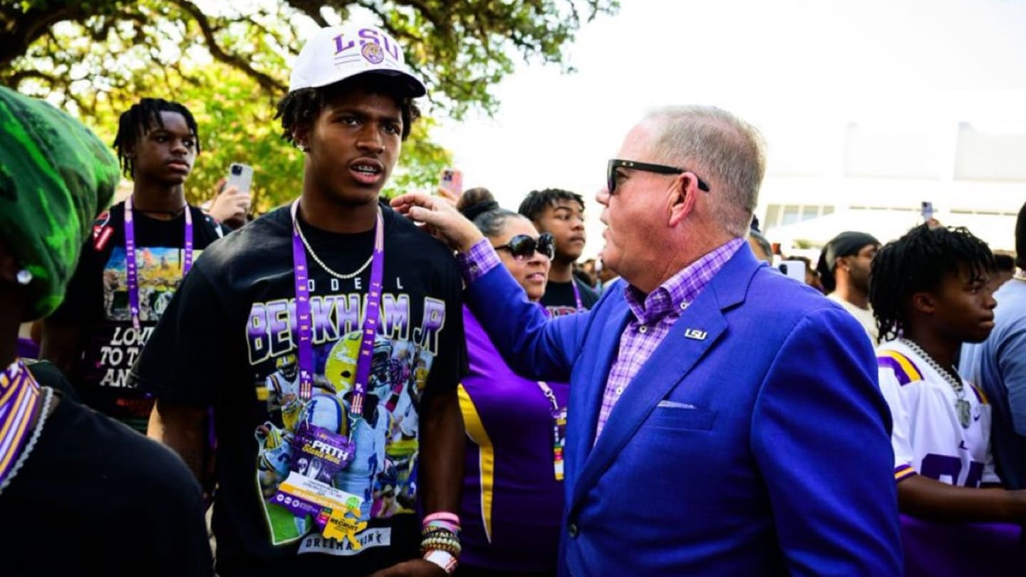 The Buzz: LSU Football Hosting No. 1 Wide Receiver in America for Official Visit