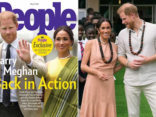 Behind the Scenes in Africa with Meghan Markle and Prince Harry: 'We're Really Happy' (Exclusive)