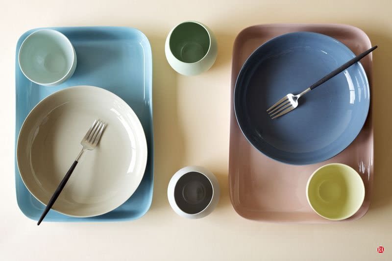 Set the table and the mood using plates as your palette