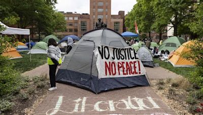 Gaza protests on campus